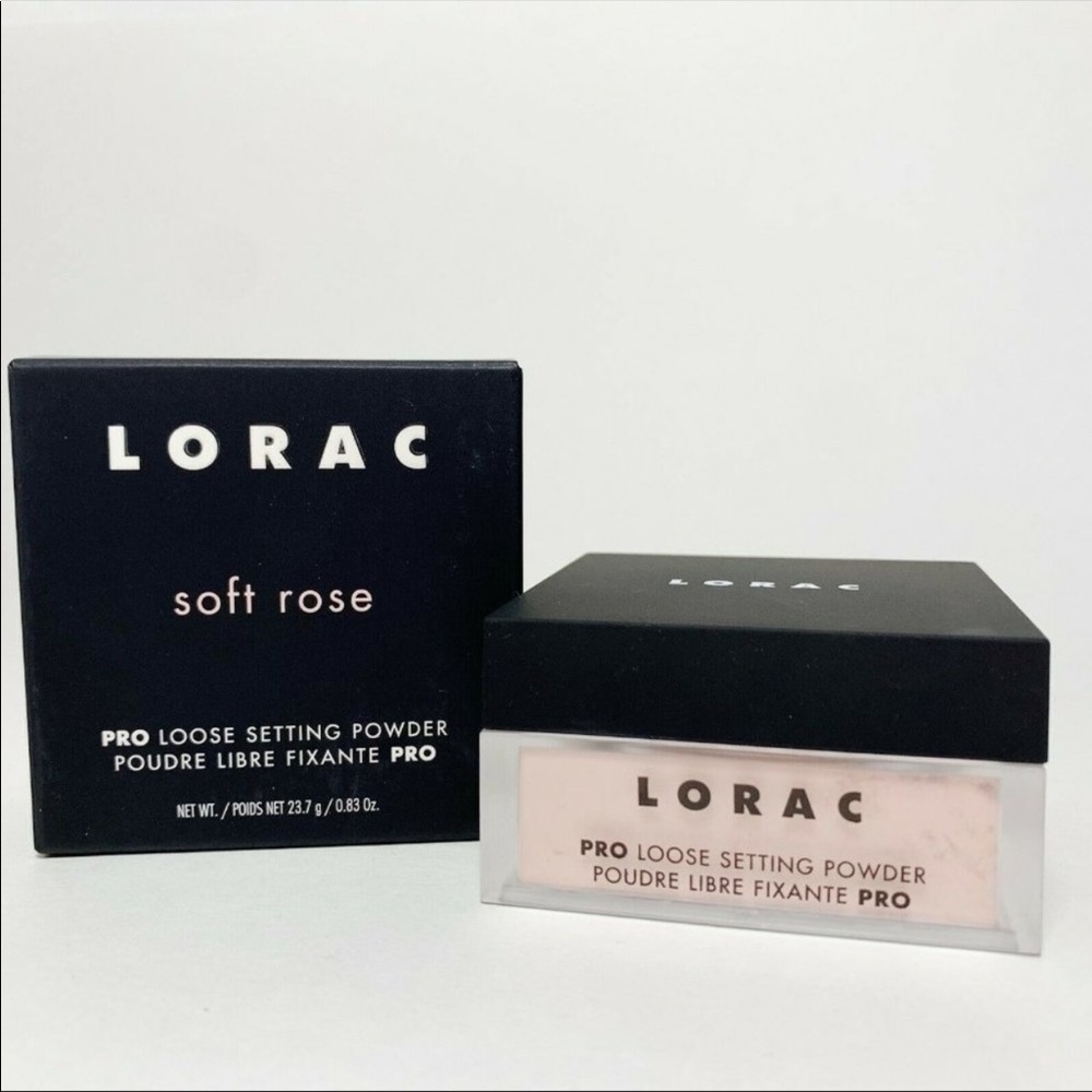 Lorac Loose Setting Powder, color soft rose